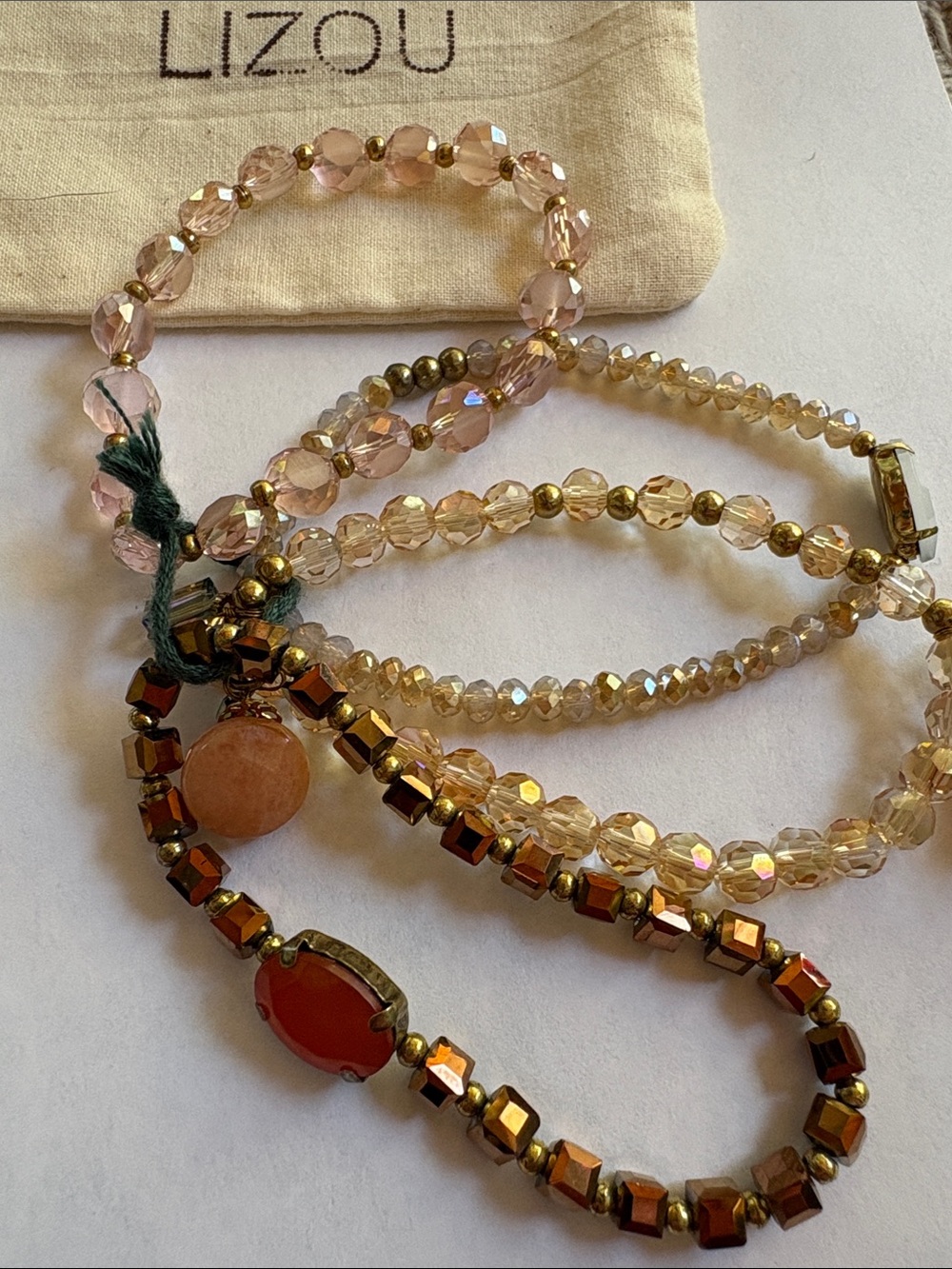 LIZOU 4 strand bracelet